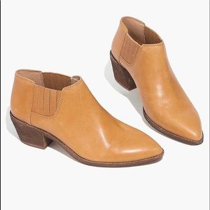 Madewell Myles Ankle Boot Desert Camel Size 8.5
